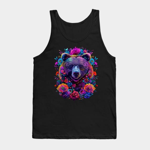 Grizzly Bear Coexistence Tank Top by ElinvanWijland birds